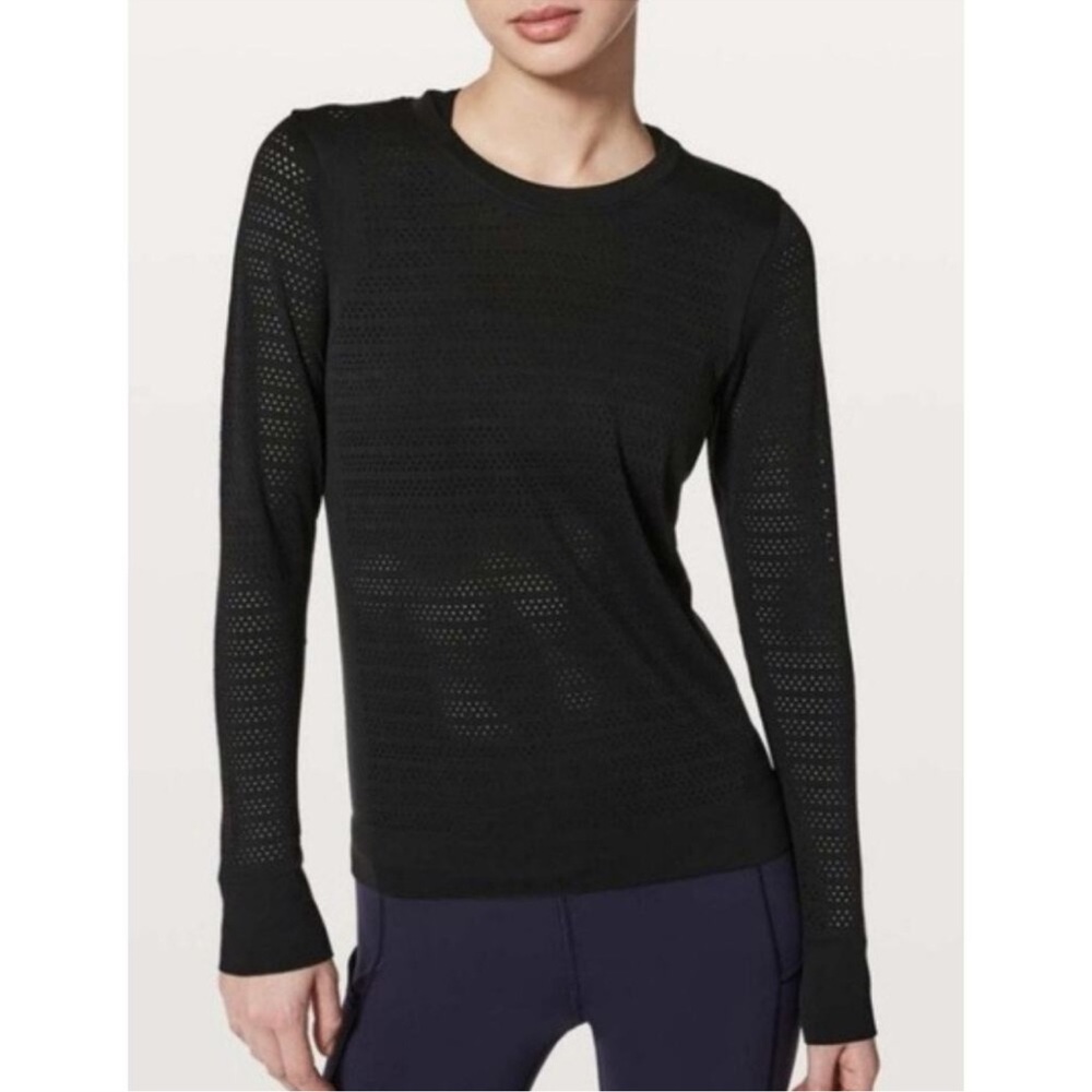 Lululemon Breeze By Long Sleeve Black